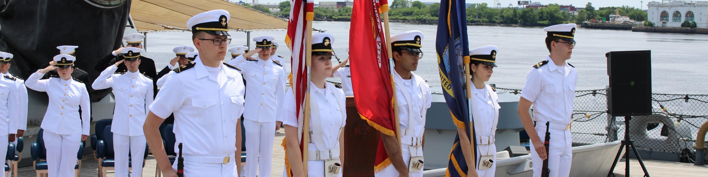 Rutgers Commissioning 20 MAY 2025 Color Guard